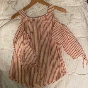 Madewell Shoulder Cutout Blouse
